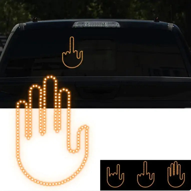 Funny LED Car Finger Light