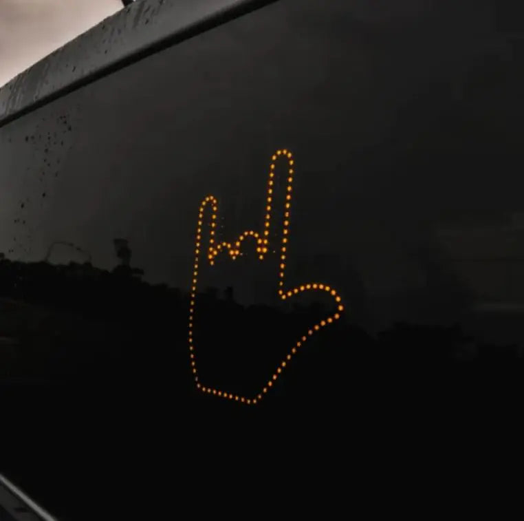 Funny LED Car Finger Light