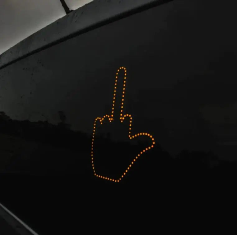 Funny LED Car Finger Light